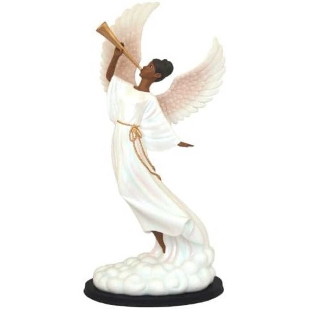 Positive Image Resin Figurine: Sound The Trumpet!